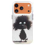 動物柄油絵シリーズ PC＋TPUスマホケース、iPhone 17 Pro用