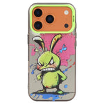 動物柄油絵シリーズ PC＋TPUスマホケース、iPhone 17 Pro用