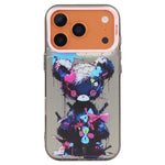 動物柄油絵シリーズ PC＋TPUスマホケース、iPhone 17 Pro用