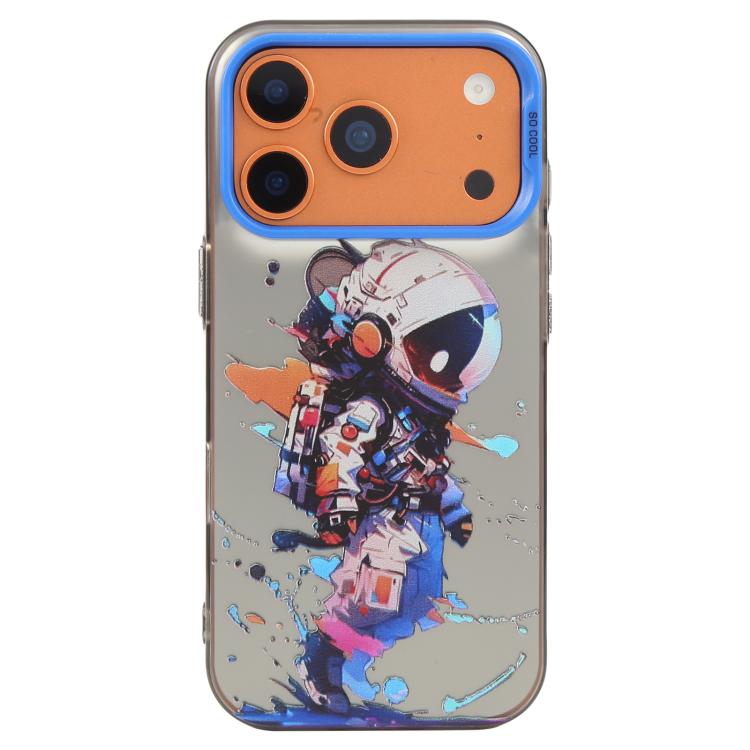 動物柄油絵シリーズ PC＋TPUスマホケース、iPhone 17 Pro用