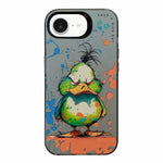 動物柄油絵シリーズ PC＋TPUスマホケース、iPhone 17用