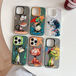 Animal Pattern Oil Painting Series PC + TPU Phone Case, For iPhone 11