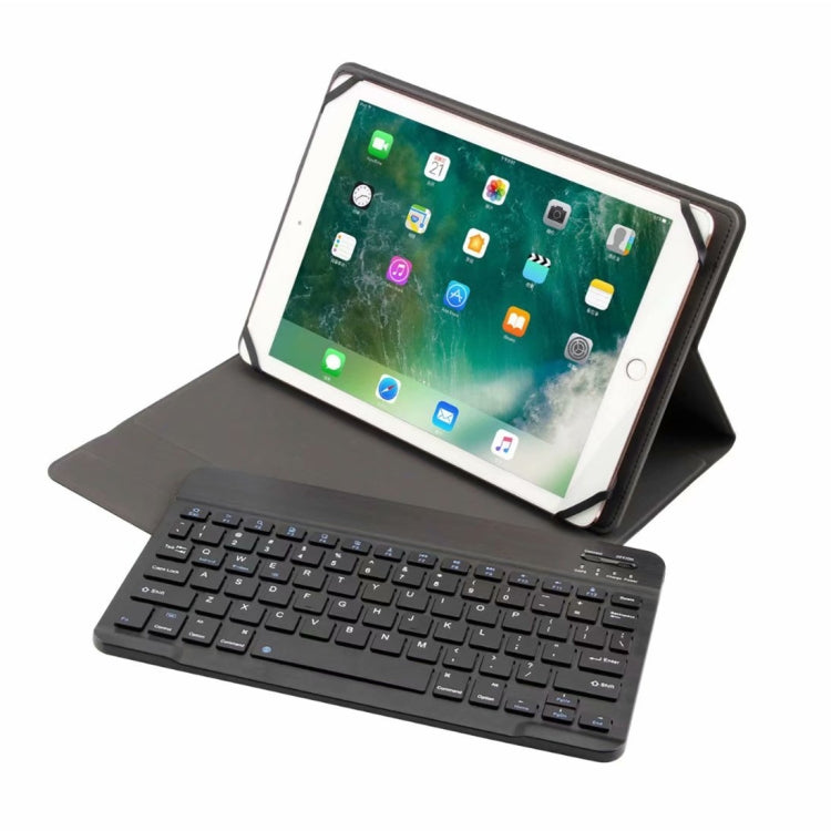 TH10-C Android・Apple・Windowsシステム対応 9.7-10インチ ユニバーサル着脱式 Bluetoothキーボード保護ケース スタンド付き、タッチなし