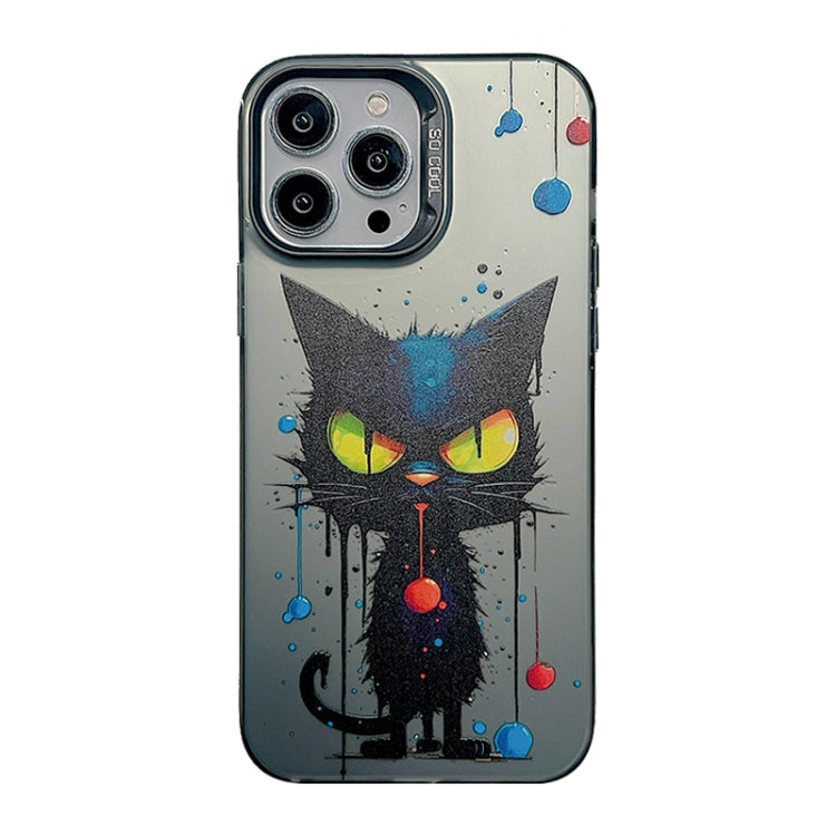 Cute Animal Pattern Series PC + TPU Phone Case, For iPhone 15 Pro Max, For iPhone 14, For iPhone 15 Pro, For iPhone 14 Pro