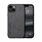 スキンフィール磁気レザー背面スマホケース、iPhone 14用、iPhone 14 Pro用、iPhone 14 Pro Max用