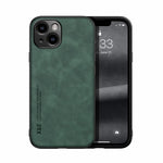 スキンフィール磁気レザー背面スマホケース、iPhone 14用、iPhone 14 Pro用、iPhone 14 Pro Max用