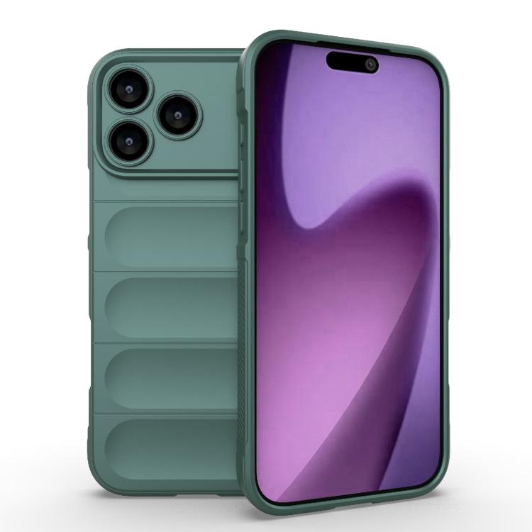 マジックシールド TPU + フランネルスマホケース、iPhone 17e / 16e用、iPhone 17 Pro Max用、iPhone 17 Pro用、iPhone 17用