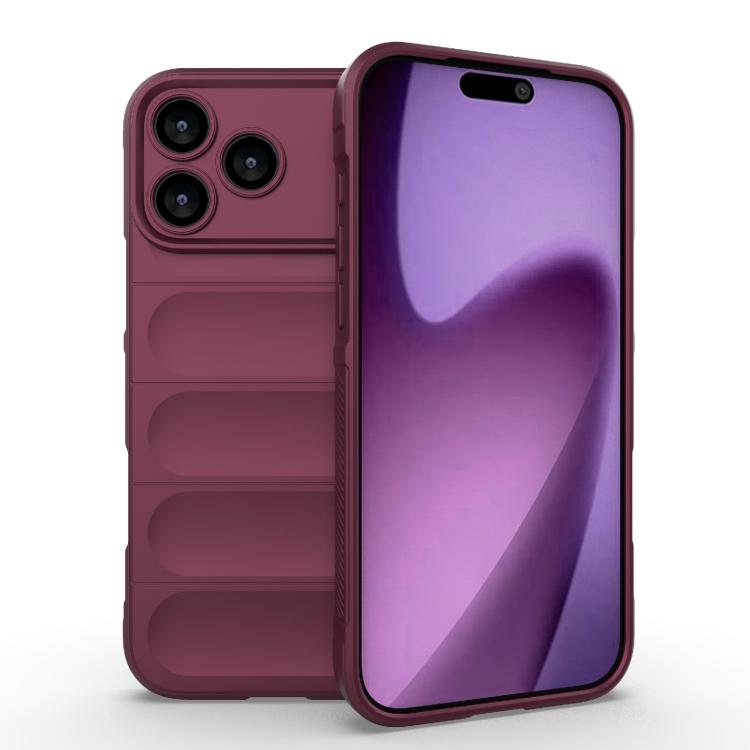 マジックシールド TPU + フランネルスマホケース、iPhone 17e / 16e用、iPhone 17 Pro Max用、iPhone 17 Pro用、iPhone 17用