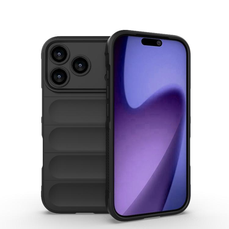 マジックシールド TPU + フランネルスマホケース、iPhone 17e / 16e用、iPhone 17 Pro Max用、iPhone 17 Pro用、iPhone 17用