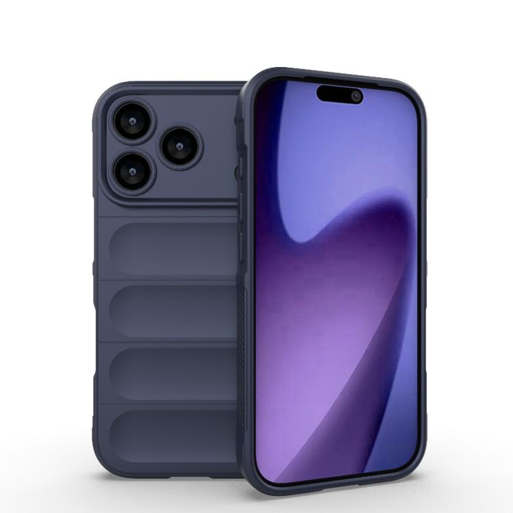 マジックシールド TPU + フランネルスマホケース、iPhone 17e / 16e用、iPhone 17 Pro Max用、iPhone 17 Pro用、iPhone 17用