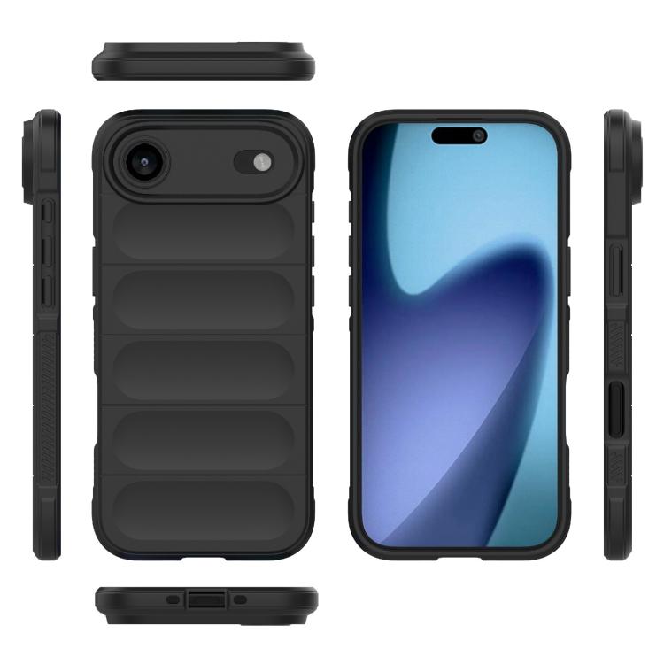 マジックシールド TPU + フランネルスマホケース、iPhone Air用、iPhone 16 Pro Max用、iPhone 16 Pro用、iPhone 16 Plus用