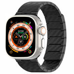 カーボンファイバーマグネティックループウォッチバンド、Apple Watch シリーズ10 46mm用、Apple Watch シリーズ10 42mm用、Apple Watch SE 2023 44mm用、Apple Watch SE 2023 40mm用、Apple Watch Ultra 2 49mm用、Apple Watch シリーズ9 45mm用、Apple Watch シリーズ9 41mm用