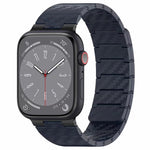 カーボンファイバーマグネティックループウォッチバンド、Apple Watch シリーズ10 46mm用、Apple Watch シリーズ10 42mm用、Apple Watch SE 2023 44mm用、Apple Watch SE 2023 40mm用、Apple Watch Ultra 2 49mm用、Apple Watch シリーズ9 45mm用、Apple Watch シリーズ9 41mm用