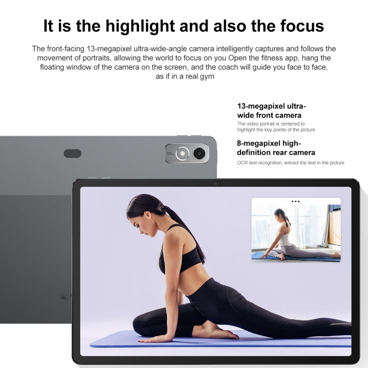 Lenovo Pad Pro 12.7インチ WiFi タブレット、Android 13、Qualcomm Snapdragon 870 オクタコア、顔認証対応、8GB+128GB、8GB+256GB