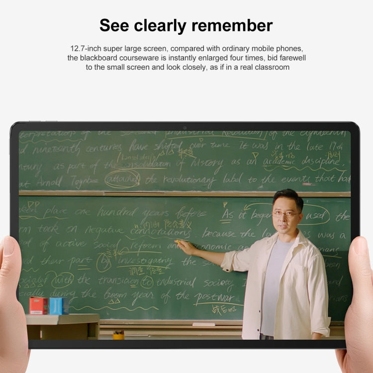 Lenovo Pad Pro 12.7インチ WiFi タブレット、Android 13、Qualcomm Snapdragon 870 オクタコア、顔認証対応、8GB+128GB、8GB+256GB