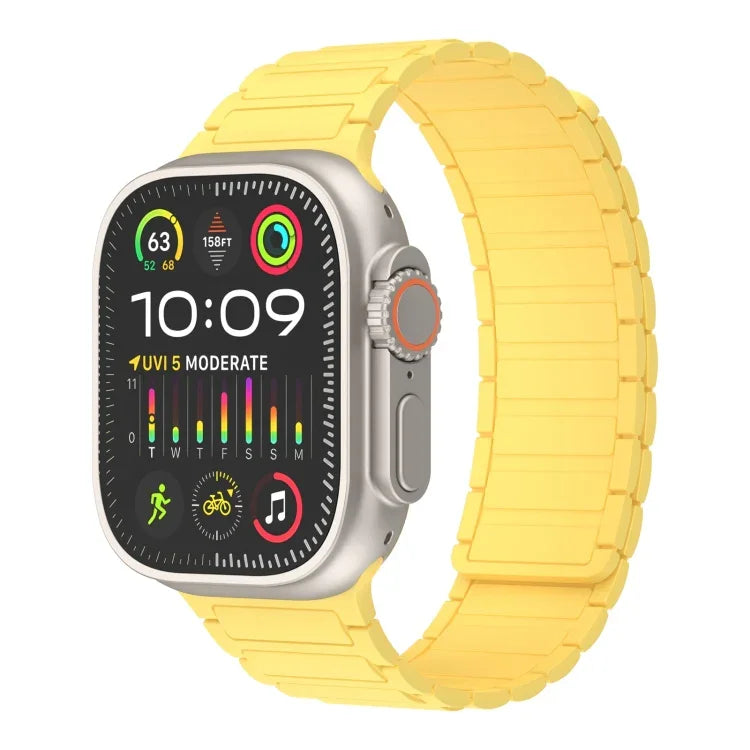 Magnetic Loop Silicone Watch Band, For Apple Watch SE 2023 44mm, For Apple Watch SE 2023 40mm, For Apple Watch Ultra 2 49mm