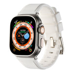 ダブルリング シリコン時計バンド、Apple Watch 3 38mm用、Apple Watch 3 42mm用、Apple Watch 2 42mm用、Apple Watch 2 38mm用