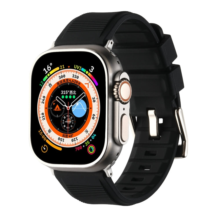 ダブルリング シリコン時計バンド、Apple Watch 3 38mm用、Apple Watch 3 42mm用、Apple Watch 2 42mm用、Apple Watch 2 38mm用