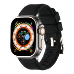 ダブルリング シリコン時計バンド、Apple Watch 3 38mm用、Apple Watch 3 42mm用、Apple Watch 2 42mm用、Apple Watch 2 38mm用