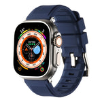 ダブルリング シリコン時計バンド、Apple Watch 3 38mm用、Apple Watch 3 42mm用、Apple Watch 2 42mm用、Apple Watch 2 38mm用