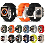 ダブルリング シリコン 時計バンド、Apple Watch 42mm 用、Apple Watch 38mm 用