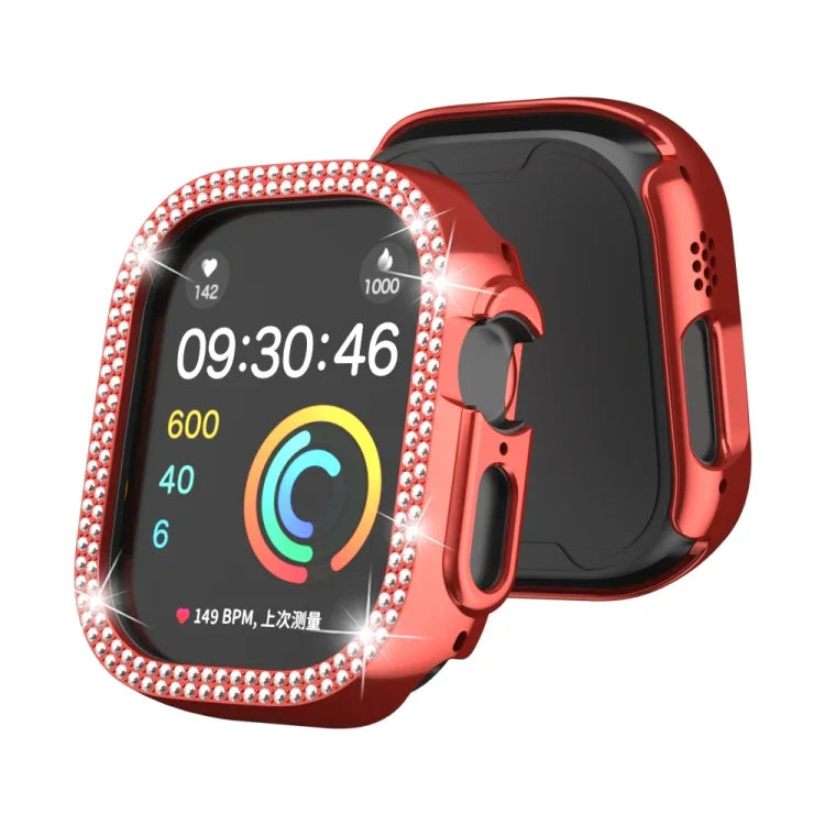 二重列ダイヤモンドホロウPCウォッチケース、Apple Watch Ultra 2 / Ultra 49mm用