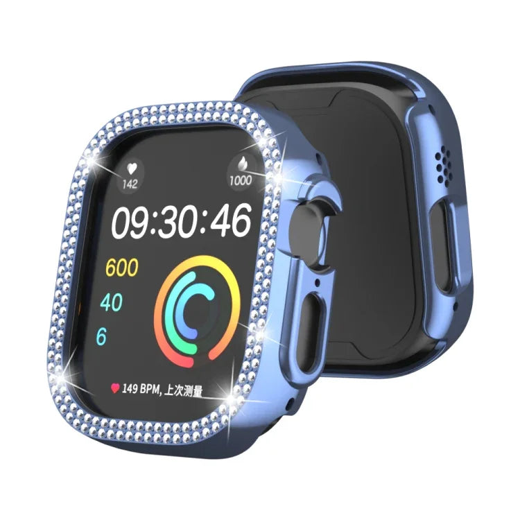 二重列ダイヤモンドホロウPCウォッチケース、Apple Watch Ultra 2 / Ultra 49mm用