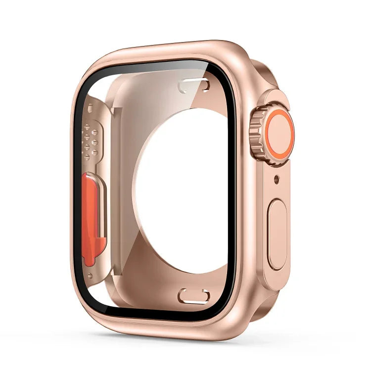 Ultra 49mm用オールインクルーシブフィルムハイブリッドPCウォッチケースに変更、Apple Watch Series 6 / 5 / 4 / SE 44mm用、Apple Watch Series 6 / 5 / 4 / SE 40mm用、Apple Watch Series 9 / 8 / 7 45mm用、Apple Watch Series 9 / 8 / 7 41mm用