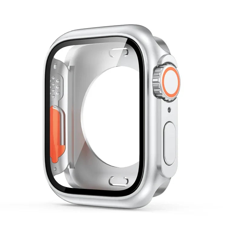 Ultra 49mm用オールインクルーシブフィルムハイブリッドPCウォッチケースに変更、Apple Watch Series 6 / 5 / 4 / SE 44mm用、Apple Watch Series 6 / 5 / 4 / SE 40mm用、Apple Watch Series 9 / 8 / 7 45mm用、Apple Watch Series 9 / 8 / 7 41mm用