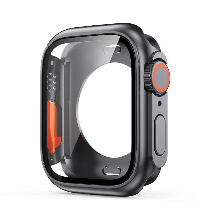 Ultra 49mm用オールインクルーシブフィルムハイブリッドPCウォッチケースに変更、Apple Watch Series 6 / 5 / 4 / SE 44mm用、Apple Watch Series 6 / 5 / 4 / SE 40mm用、Apple Watch Series 9 / 8 / 7 45mm用、Apple Watch Series 9 / 8 / 7 41mm用