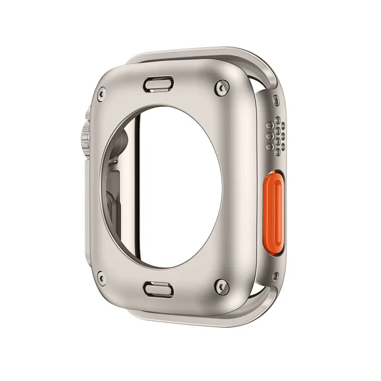 Ultra 49mm用オールインクルーシブフィルムハイブリッドPCウォッチケースに変更、Apple Watch Series 6 / 5 / 4 / SE 44mm用、Apple Watch Series 6 / 5 / 4 / SE 40mm用、Apple Watch Series 9 / 8 / 7 45mm用、Apple Watch Series 9 / 8 / 7 41mm用