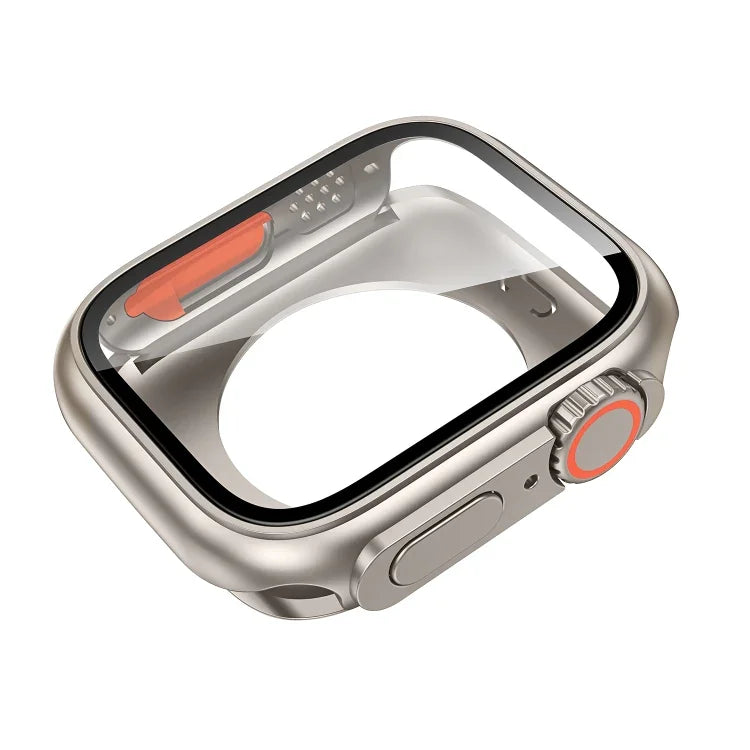 Ultra 49mm用オールインクルーシブフィルムハイブリッドPCウォッチケースに変更、Apple Watch Series 6 / 5 / 4 / SE 44mm用、Apple Watch Series 6 / 5 / 4 / SE 40mm用、Apple Watch Series 9 / 8 / 7 45mm用、Apple Watch Series 9 / 8 / 7 41mm用