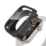 Ultra 49mm用防水オールインクルーシブフィルムハイブリッドPCウォッチケースに変更、Apple Watch Series 6 / 5 / 4 / SE 44mm用、Apple Watch Series 6 / 5 / 4 / SE 40mm用、Apple Watch Series 9 / 8 / 7 45mm用、Apple Watch Series 9 / 8 / 7 41mm用