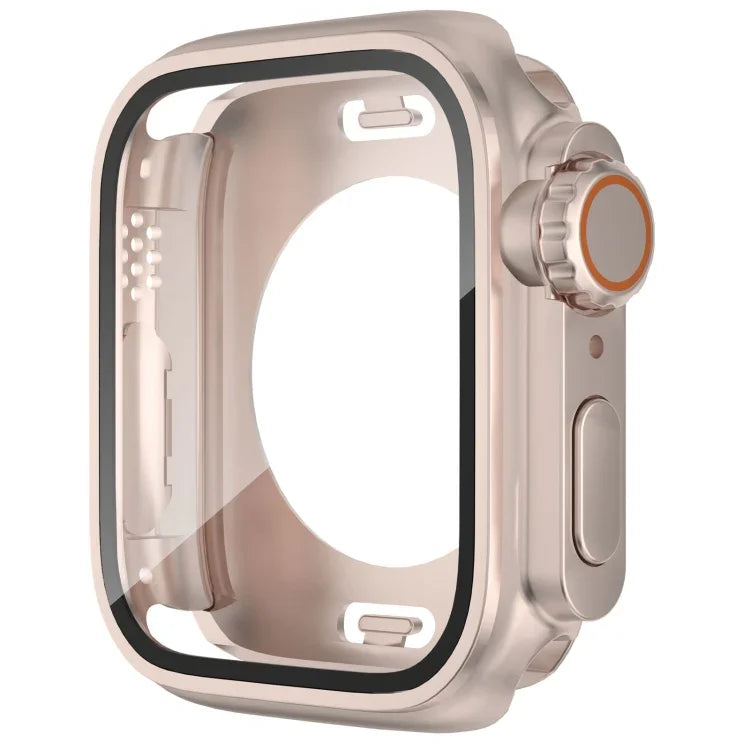 Ultra 49mm用防水オールインクルーシブフィルムハイブリッドPCウォッチケースに変更、Apple Watch Series 6 / 5 / 4 / SE 44mm用、Apple Watch Series 6 / 5 / 4 / SE 40mm用、Apple Watch Series 9 / 8 / 7 45mm用、Apple Watch Series 9 / 8 / 7 41mm用
