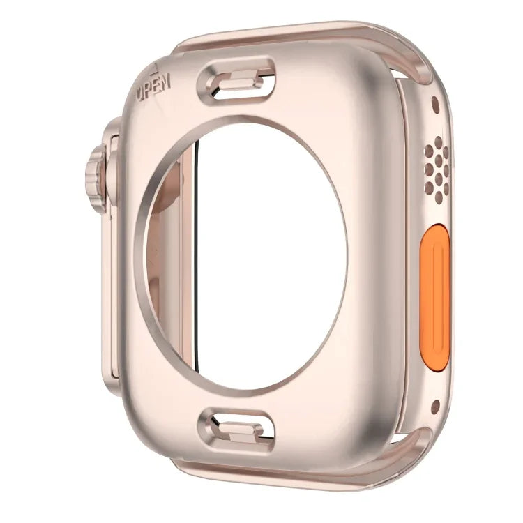 Ultra 49mm用防水オールインクルーシブフィルムハイブリッドPCウォッチケースに変更、Apple Watch Series 6 / 5 / 4 / SE 44mm用、Apple Watch Series 6 / 5 / 4 / SE 40mm用、Apple Watch Series 9 / 8 / 7 45mm用、Apple Watch Series 9 / 8 / 7 41mm用
