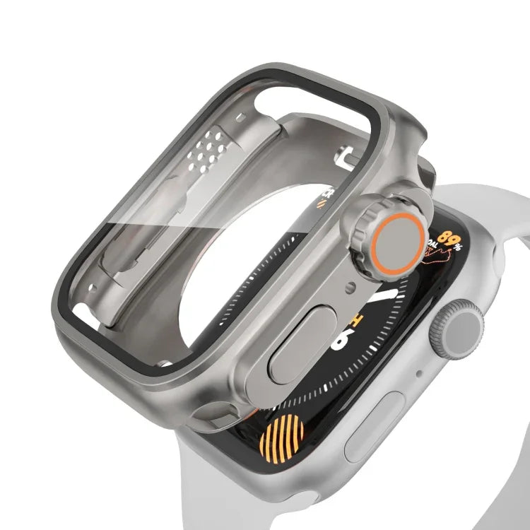Ultra 49mm用防水オールインクルーシブフィルムハイブリッドPCウォッチケースに変更、Apple Watch Series 6 / 5 / 4 / SE 44mm用、Apple Watch Series 6 / 5 / 4 / SE 40mm用、Apple Watch Series 9 / 8 / 7 45mm用、Apple Watch Series 9 / 8 / 7 41mm用