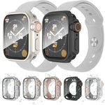 Ultra 49mm用防水オールインクルーシブフィルムハイブリッドPCウォッチケースに変更、Apple Watch Series 6 / 5 / 4 / SE 44mm用、Apple Watch Series 6 / 5 / 4 / SE 40mm用、Apple Watch Series 9 / 8 / 7 45mm用、Apple Watch Series 9 / 8 / 7 41mm用
