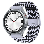 ナイロン編みメタルバックルウォッチバンド、Samsung Galaxy Watch 6 / 6 Classic用