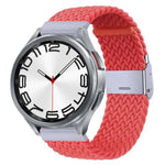 ナイロン編みメタルバックルウォッチバンド、Samsung Galaxy Watch 6 / 6 Classic用