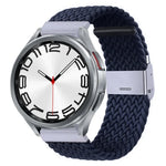 ナイロン編みメタルバックルウォッチバンド、Samsung Galaxy Watch 6 / 6 Classic用
