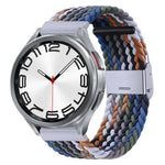 ナイロン編みメタルバックルウォッチバンド、Samsung Galaxy Watch 6 / 6 Classic用