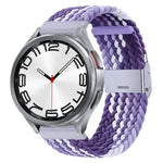 ナイロン編みメタルバックルウォッチバンド、Samsung Galaxy Watch 6 / 6 Classic用