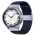 ナイロン編みメタルバックルウォッチバンド、Samsung Galaxy Watch 6 / 6 Classic用