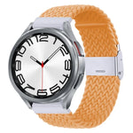 ナイロン編みメタルバックルウォッチバンド、Samsung Galaxy Watch 6 / 6 Classic用