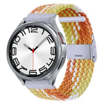 ナイロン編みメタルバックルウォッチバンド、Samsung Galaxy Watch 6 / 6 Classic用