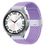 ナイロン編みメタルバックルウォッチバンド、Samsung Galaxy Watch 6 / 6 Classic用