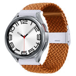 ナイロン編みメタルバックルウォッチバンド、Samsung Galaxy Watch 6 / 6 Classic用