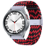ナイロン編みメタルバックルウォッチバンド、Samsung Galaxy Watch 6 / 6 Classic用