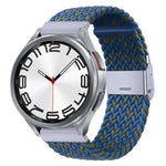 ナイロン編みメタルバックルウォッチバンド、Samsung Galaxy Watch 6 / 6 Classic用