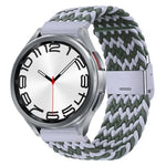 ナイロン編みメタルバックルウォッチバンド、Samsung Galaxy Watch 6 / 6 Classic用